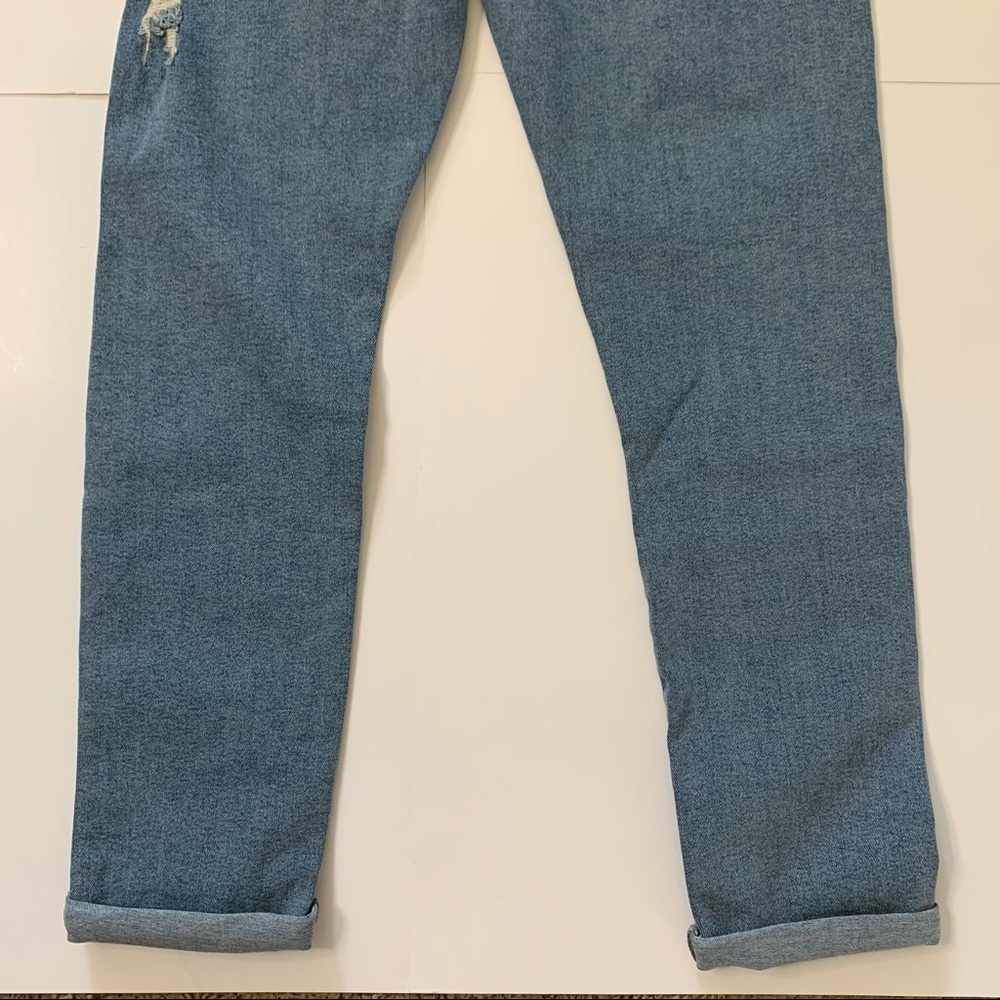 ASOS Design Factory Destroyed Super High Rise Jean - Picture 7 of 14